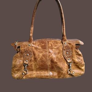 Roberta Gandolfi Brown Leather Women's Bag